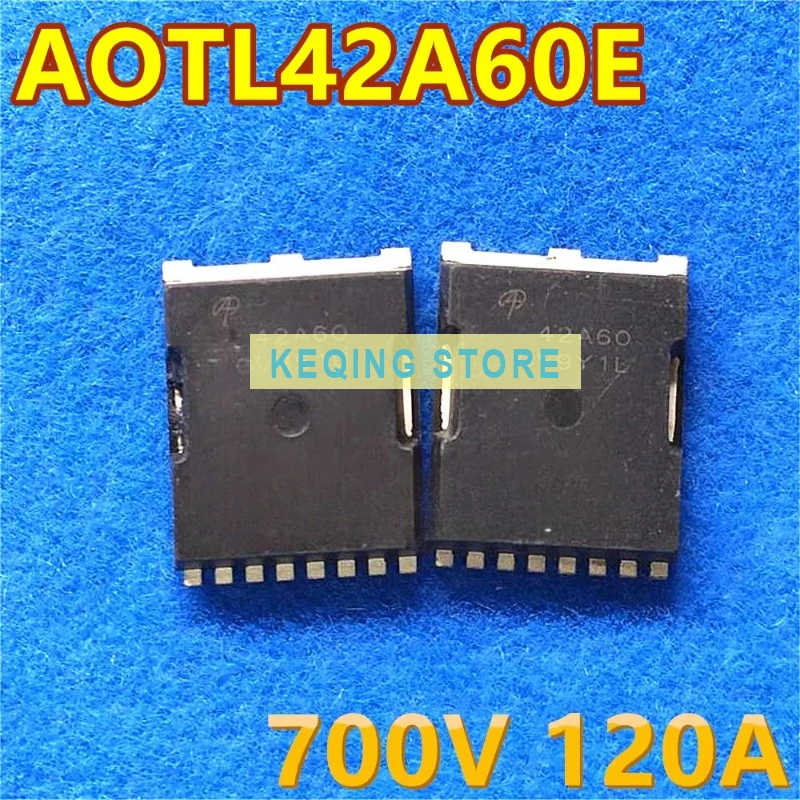 

10PCS Used+Not NEW+Send after Measure AOTL42A60E 42A60 700V 120A high current low internal resistance MOS transistor
