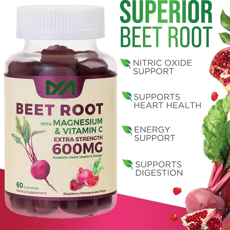 

Beetroot Soft Chewable Tablets contain beetroot energy and heart health support supplements, vegetarian,non genetically modified