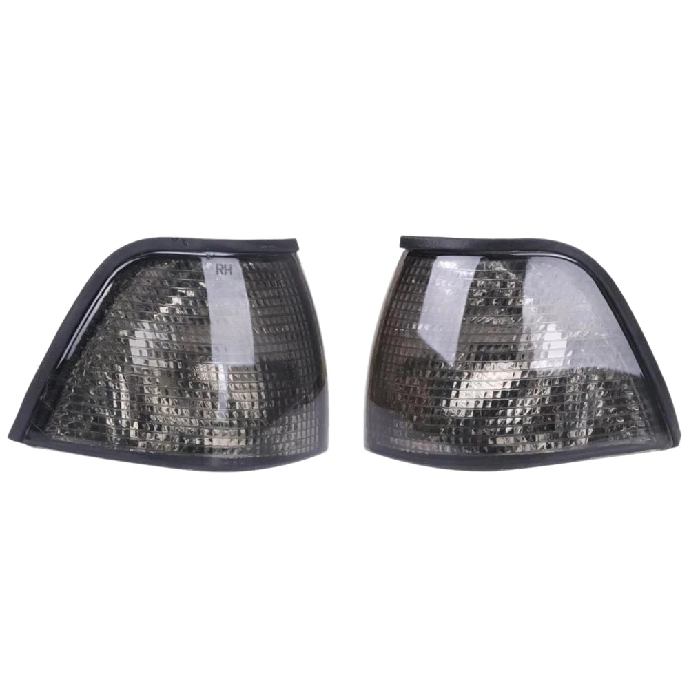 For-BMW E36 3-Series 1992-1998 4DR Sedan/Hatchback (318I 318Ti 323I 325I 328I) Euro Corner Lights Cover 63138353279