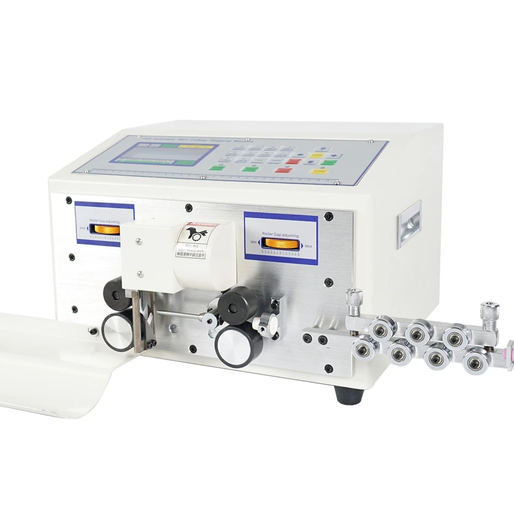 SWT508C Update SWT608C Wire Stripper Electric Peeling Stripping Cutting Machine for Computer Strip Wire 0.1mm-2.5mm2 220V 110V