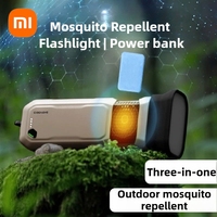 Xiaomi SOLOVE Multi-function Camping Mosquito Lamp LED Flashlight Power Bank Outdoor Rechargeable Swatter Insect Killer Light