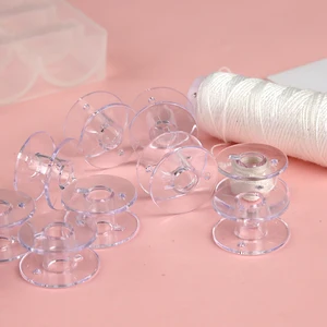 Empty sewing machine rears, 25 pieces, transparent, plastic storage box for home use, do it, sewing accessories, tools 10 Main Sales Sewing Machine Parts - №7