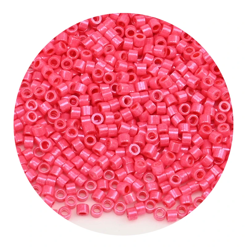 13750 Stück/Set 2 mm große japanische Glasperlen, zylindrische Perlen für die Schmuckherstellung, Halskette, Armband, DIY-Zubehör, 11 Farben – Detail 21