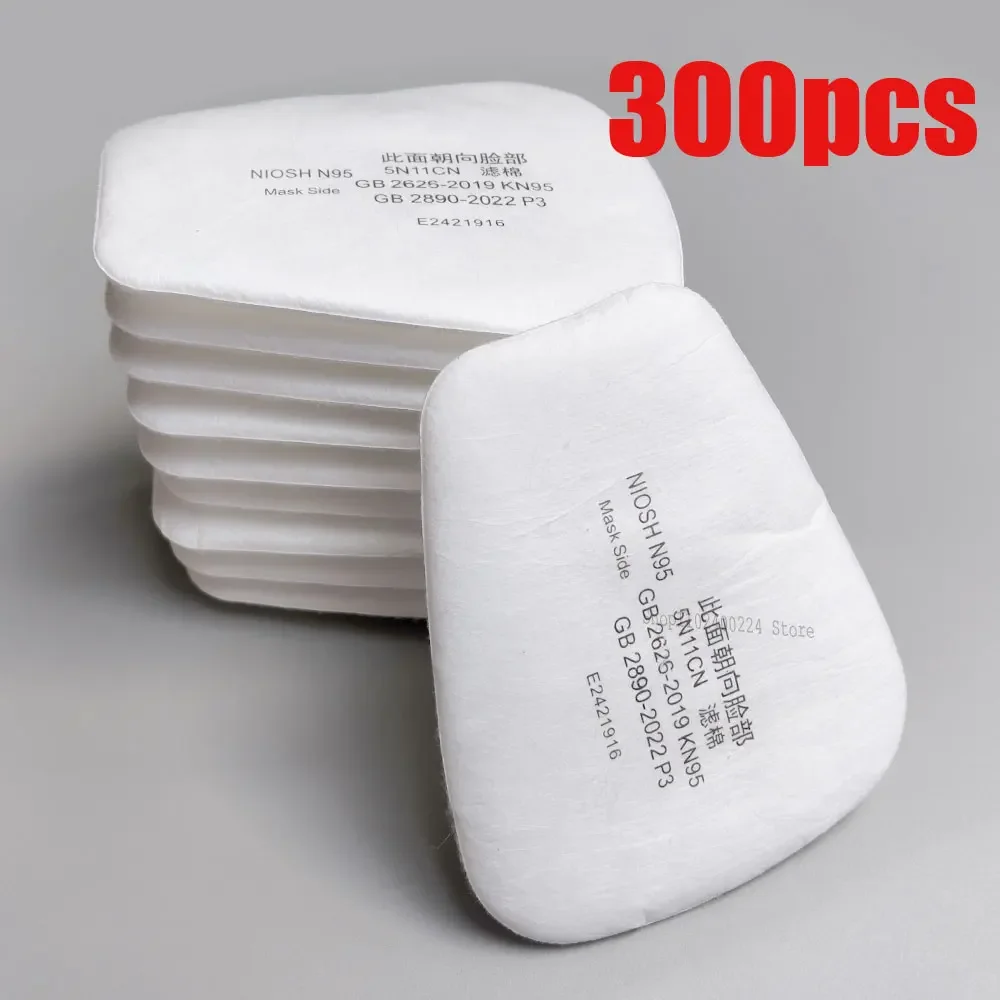 10-30Pack 5N11 Pre-Filters Replaceable Cotton Filter Dust Particulate Filter For 6000/7000 Dust Gas Mask Chemical Respirator