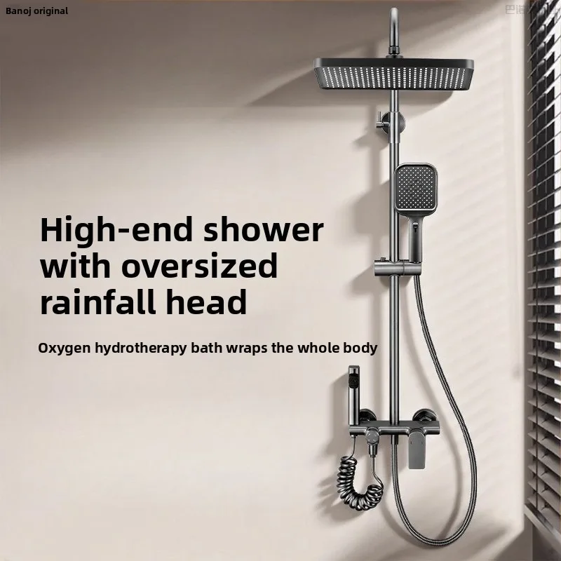 Bathroom Shower Head Set High Pressure Rain Shower Kit Home Use Bathroom Shower Head Sets Home Bathroom Collection Shower