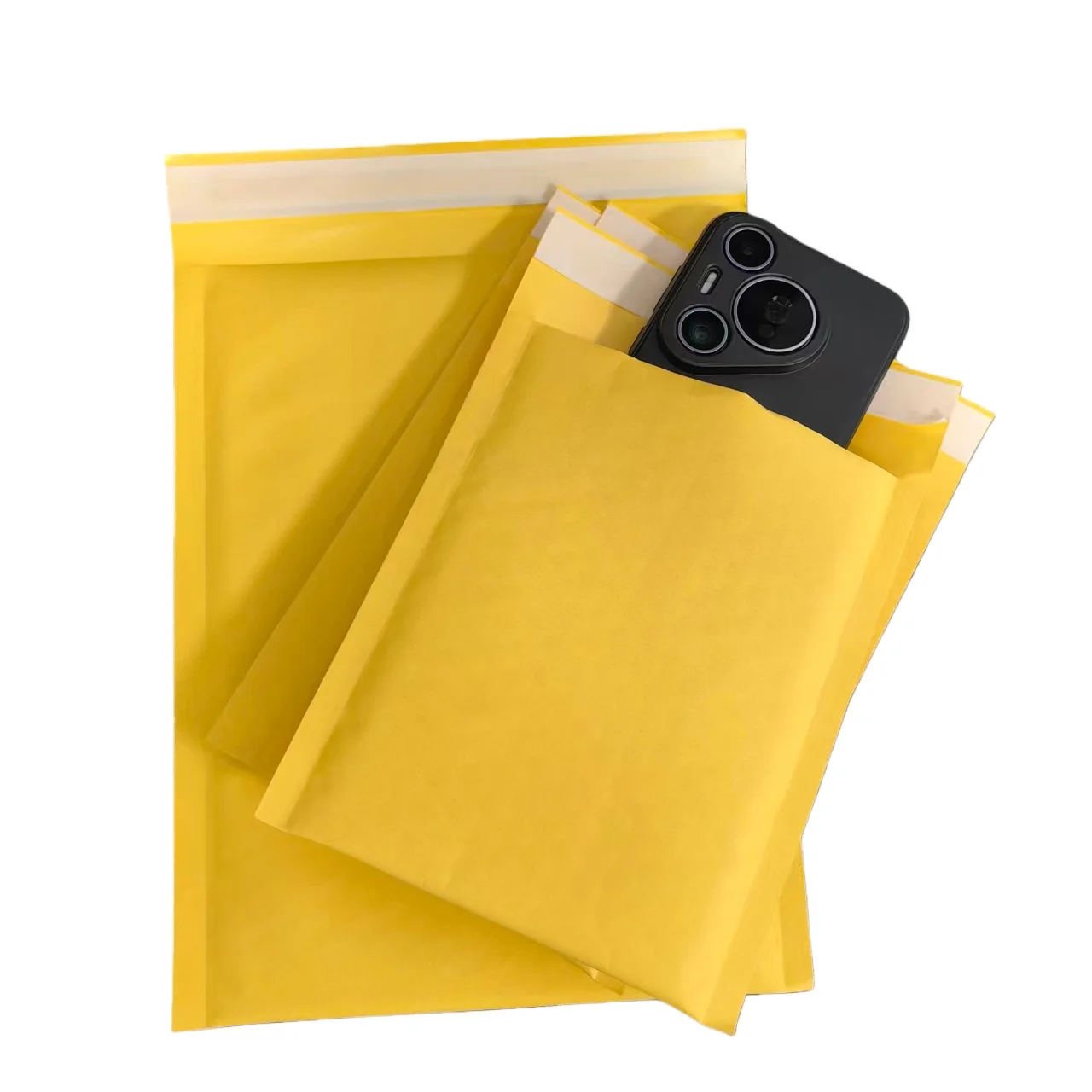 30-envelopes-amarelos-de-papel-kraft-com-bolhas-–-design-espesso-a-prova-de-choque-e-com-fechamento-automatico