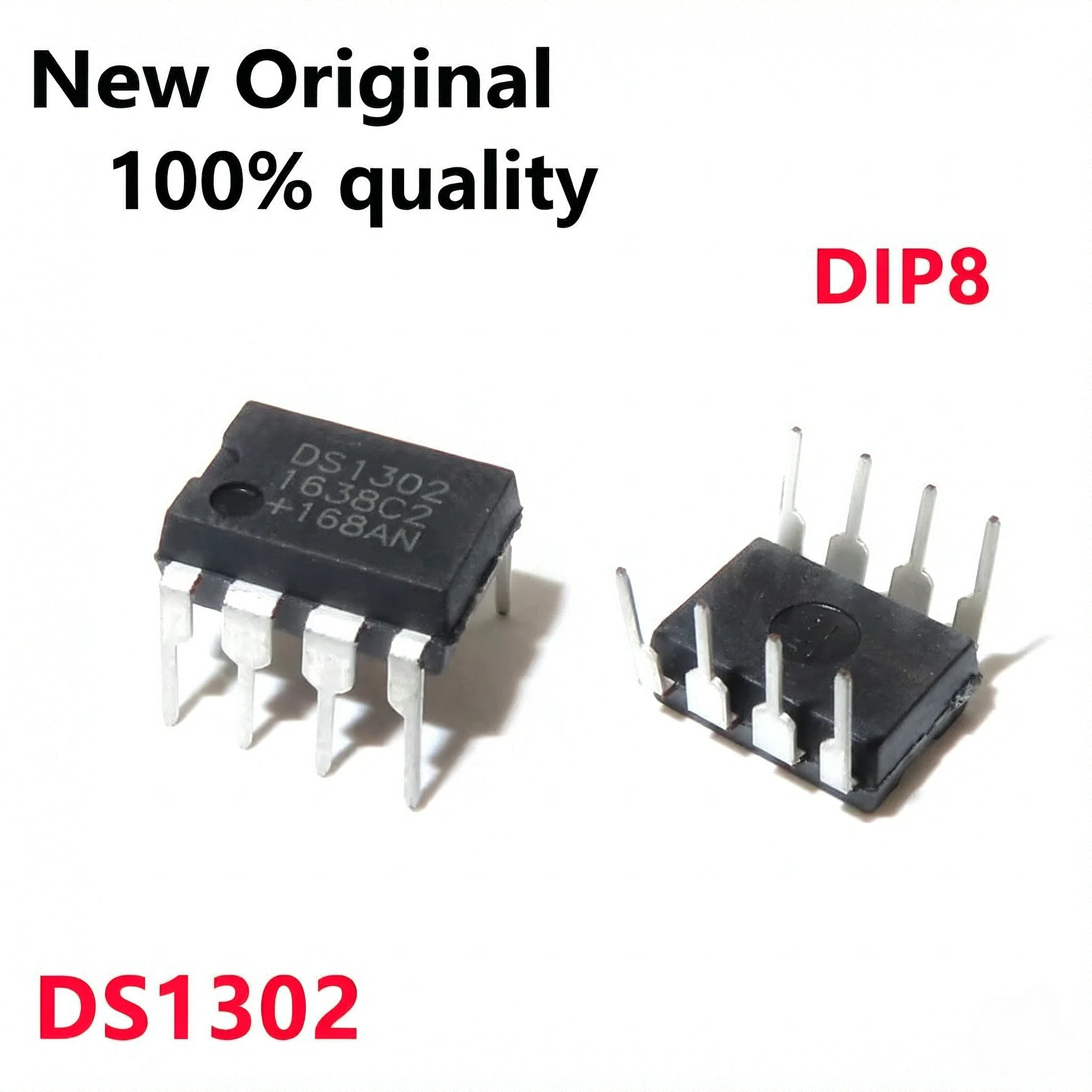20~100/PCS New DS1302 DS1302N DIP-8 Clock chip timing circuit chip In Stock