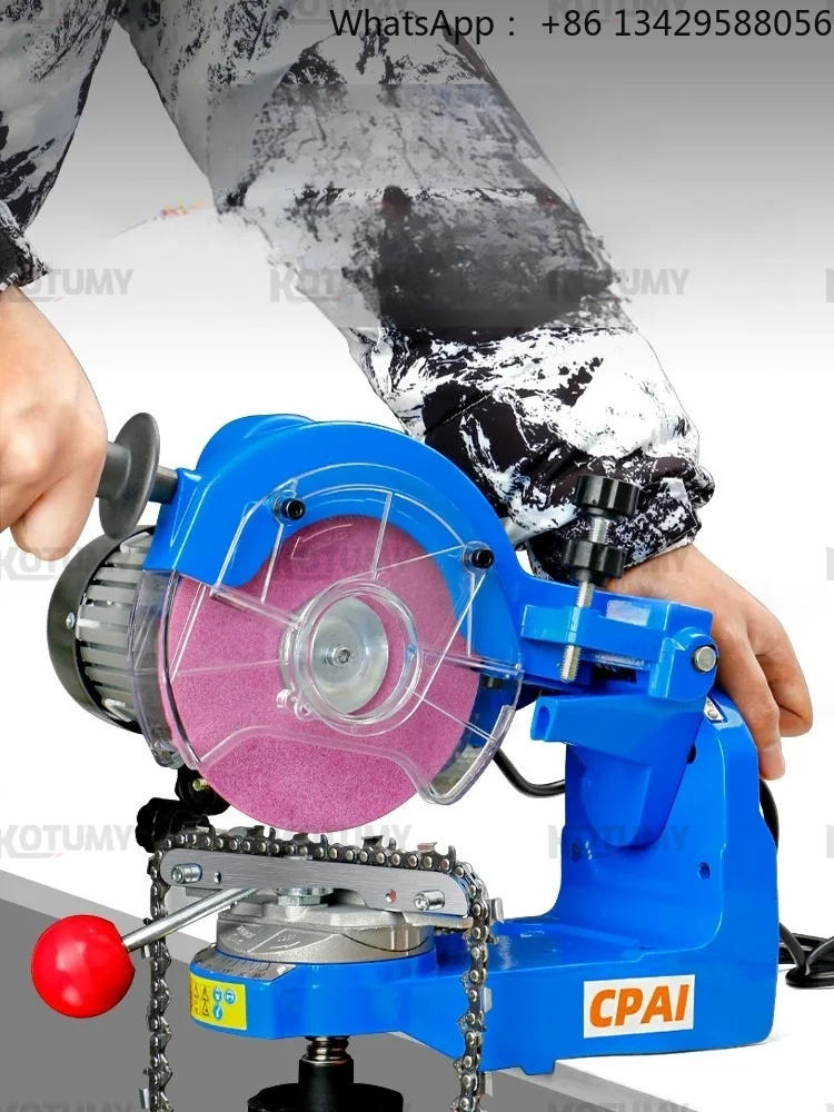 230W Professional Electric Automatic Saw Chain Blade Grinder Sharpener Machine Multi-Angles for Saw Chain