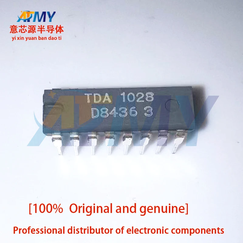 TDA1028 Amplificador de áudio de dois canais integrado chip 100% original autêntico