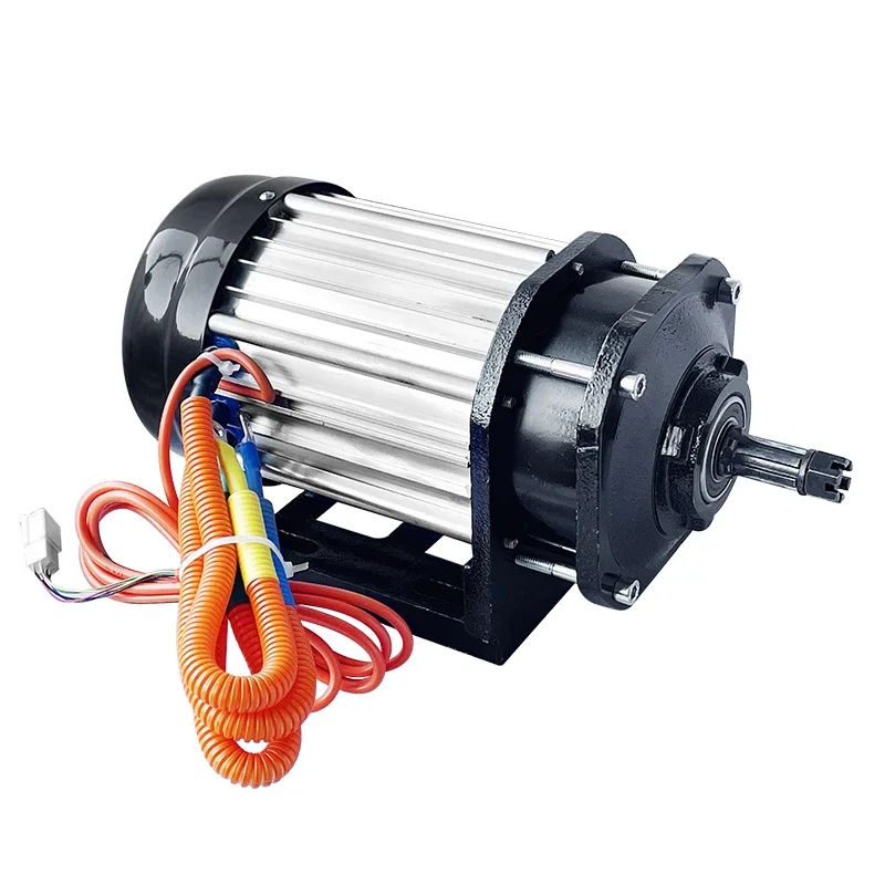 3-Wheel Motorcycle Retrofit Kit 48V/60V/72V 1500W-3000W Six-Spline Motor 600RPM Splined Steering Knuckle Drive Shaft