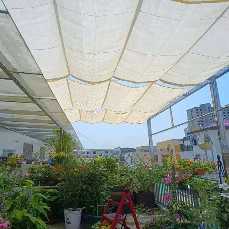 

2 M Width x 6 M Length Customized Runner Sliding Roof Retractable Wave Sun Shade Sail Slide-On Wire Hung Pergola Canopy