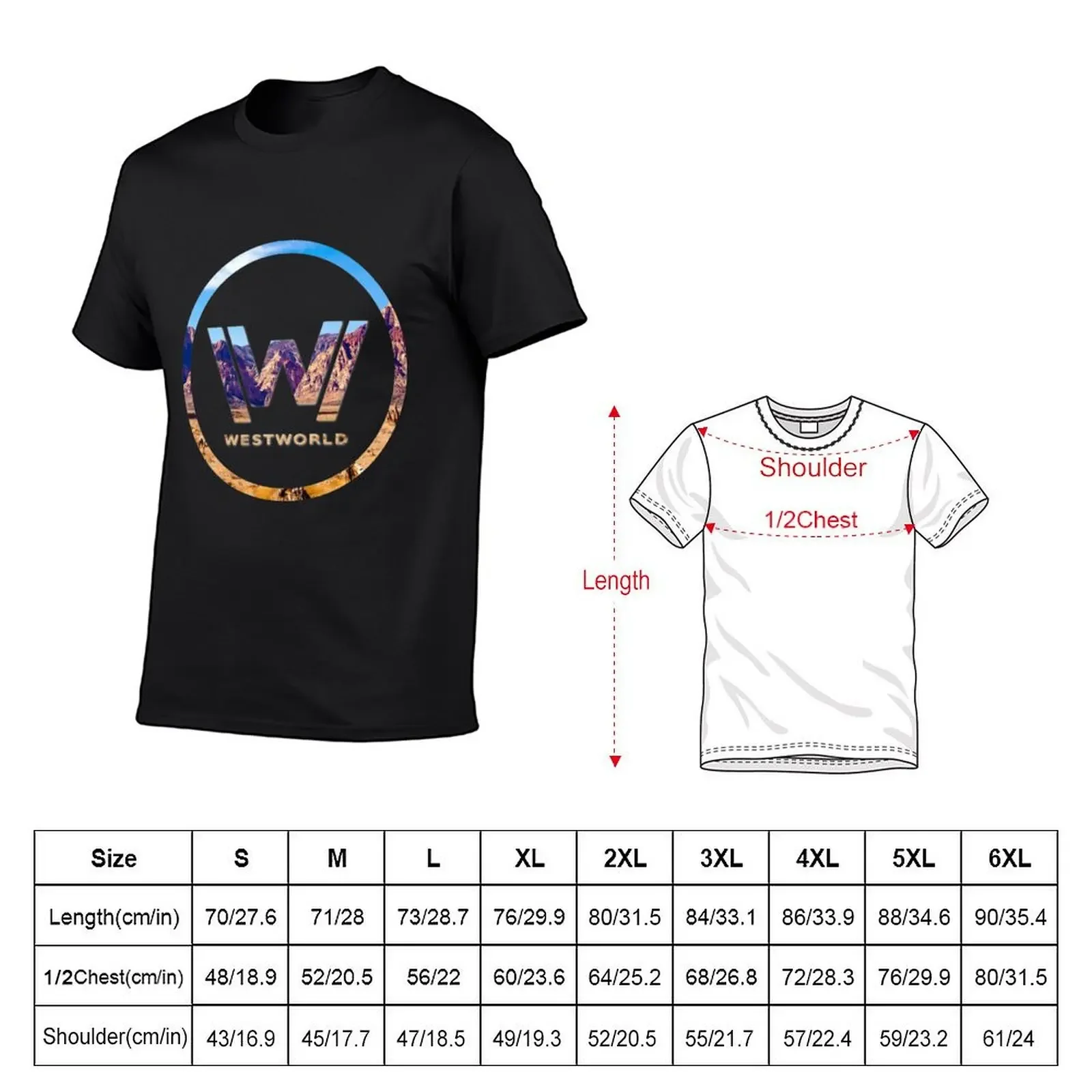 Westworld T-Shirt quick-drying korean fashion summer clothes men clothings