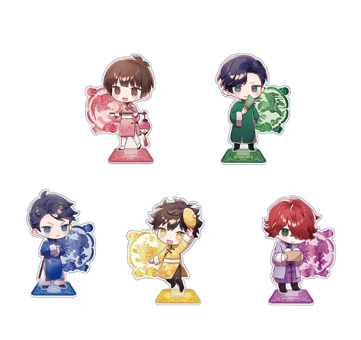 Anime Mini Figure Doll Kagari Shuusei Ginoza Nobuchika Acrylic Stands Model Cosplay Toy For Gift