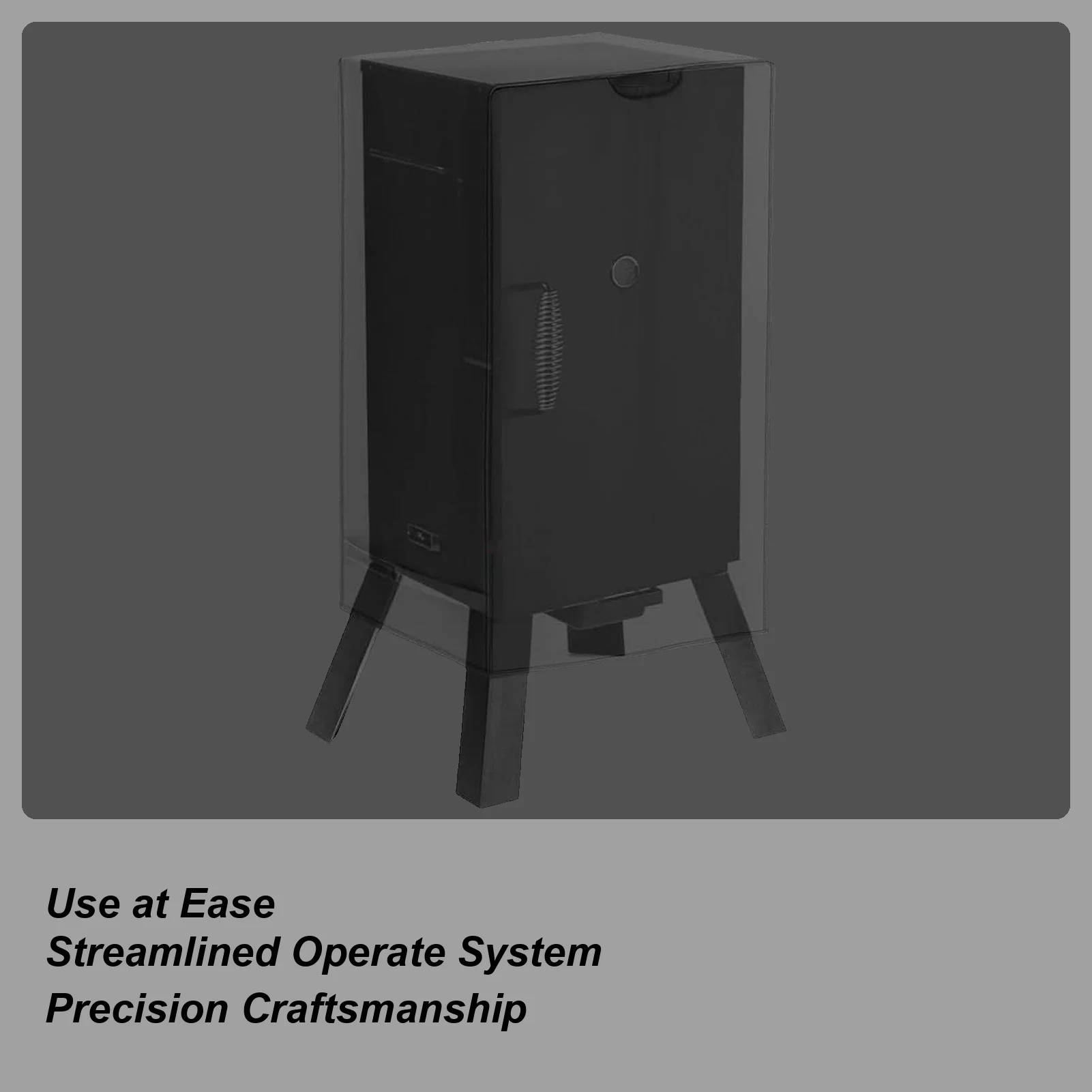 

Крышка для курильщика, водонепроницаемая вертикальная крышка для гриля для курильщика, устойчивая к ультрафиолетовому излучению, тканевый щиток из Оксфорд для изоляции пропановой горелки