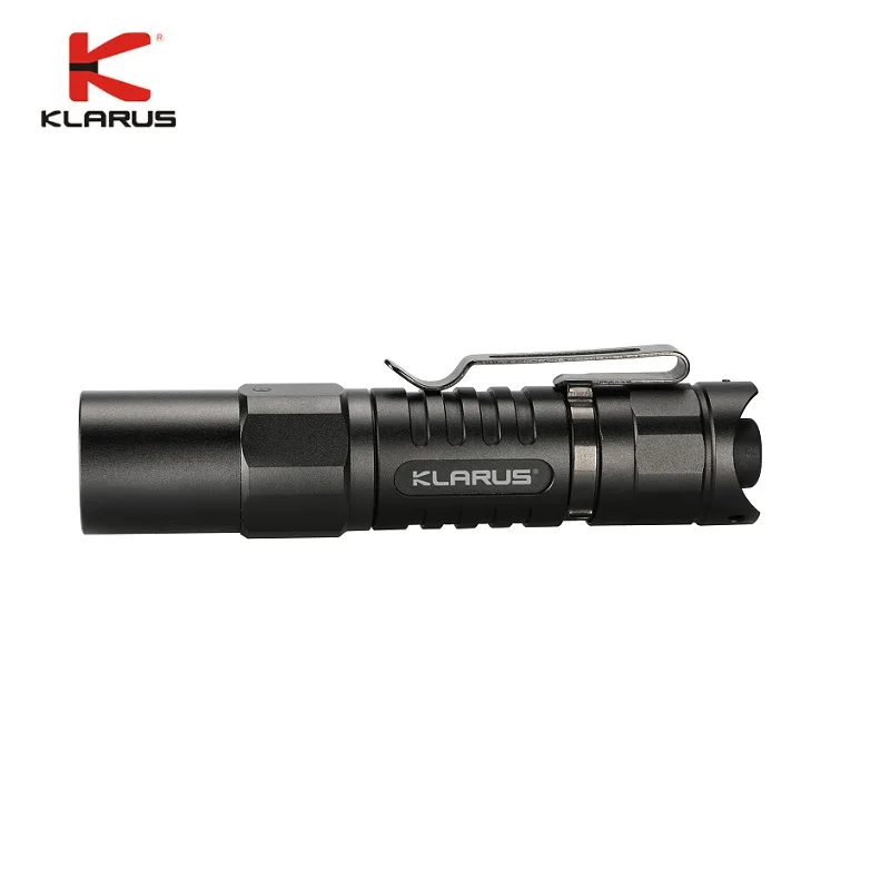 Rechargeable Pocket LED Flashlight 1000 Lumens Tactical Mini Torch with 14500 Battery-Klarus XT1A