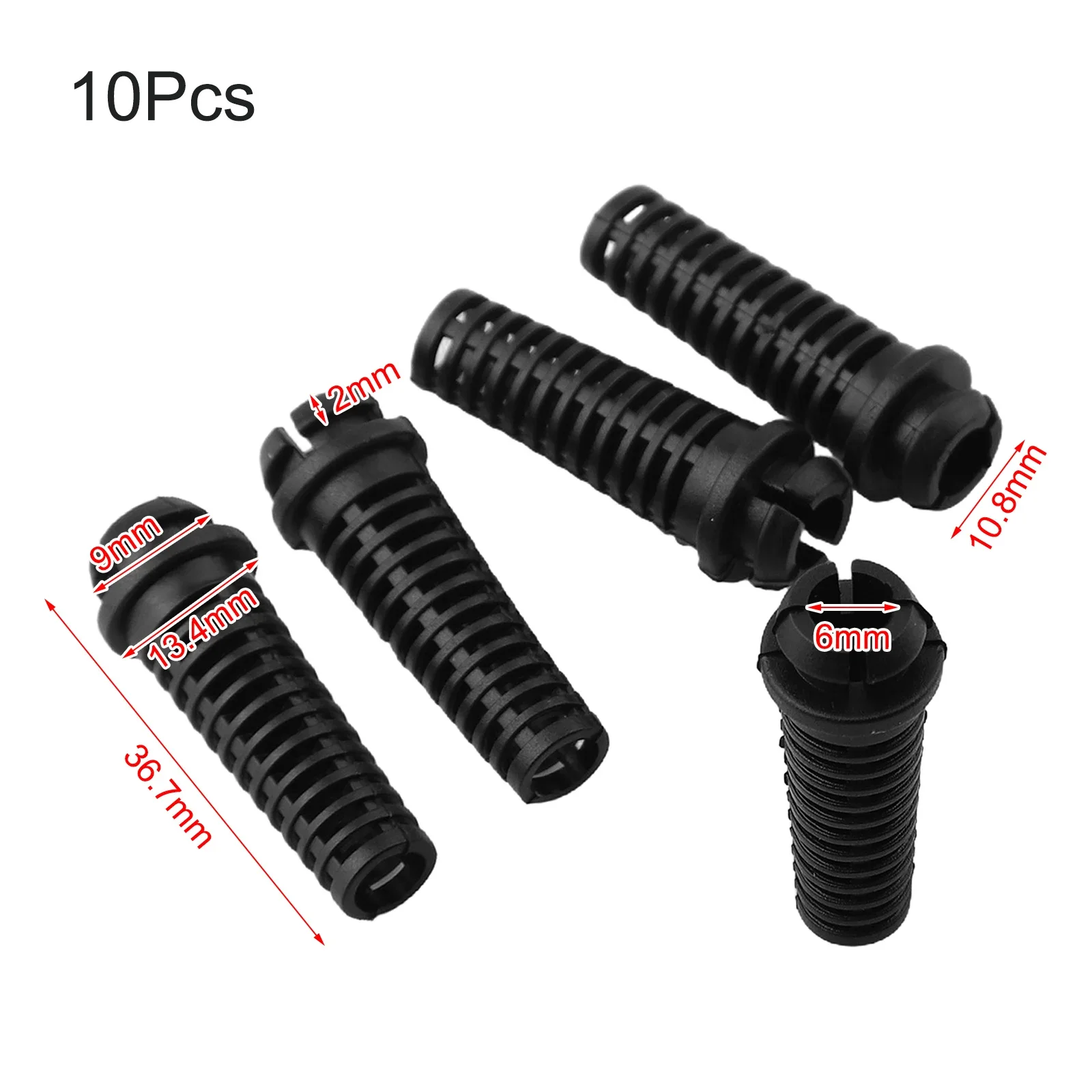 Cable Protection Cover Rubber Sheath Long-term Durability Cable Protection Protects From Bending White, 21mm Long