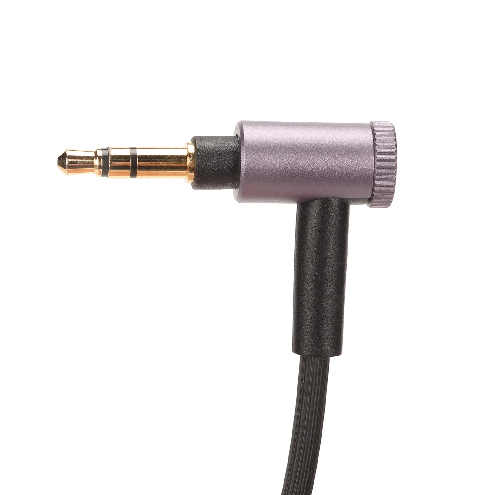 Cable de sonido auxiliar para auriculares, reducción de ruido de 3,5mm a 3,5mm, resistente a enchufar y desenchufar para MDR 1A para MP3