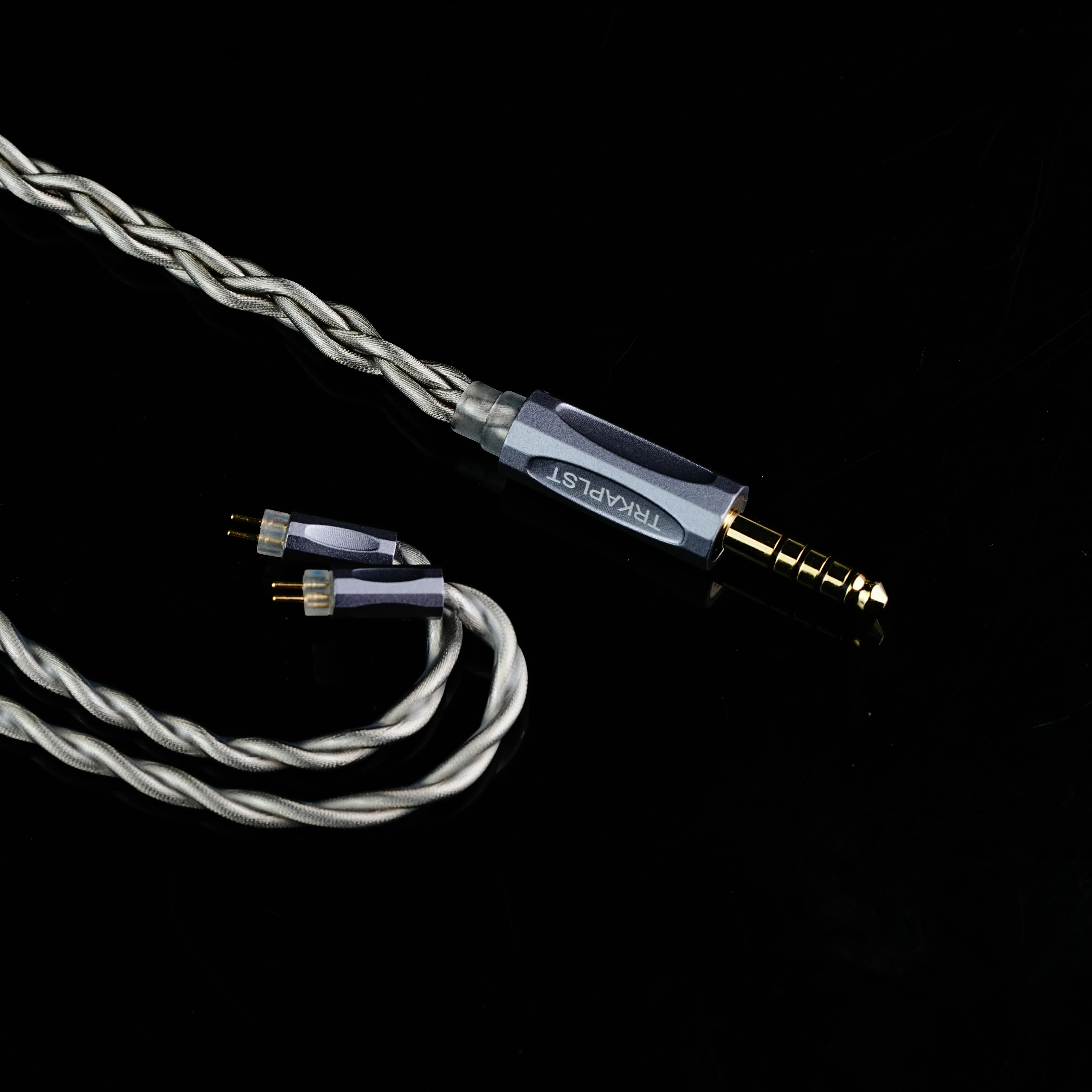 TRKAPLST-34 In-Ear-Kopfhörerkabel | Kompatibel mit 0,78-Pin MMCX, IE900, TRSDual, 3,5mm | Passend für HIFIMAN FIIO Kopfhörer – Detail 17