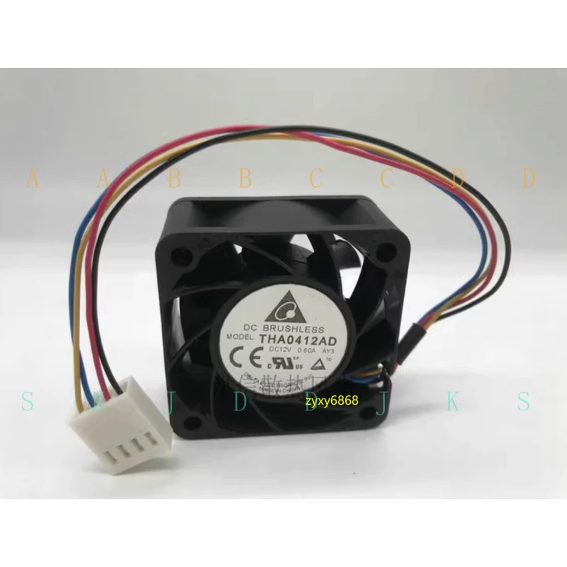 M  1pc  Fan THA0412AD DC 12V 0.60A 4020 4CM 4 PIN cooling fan
