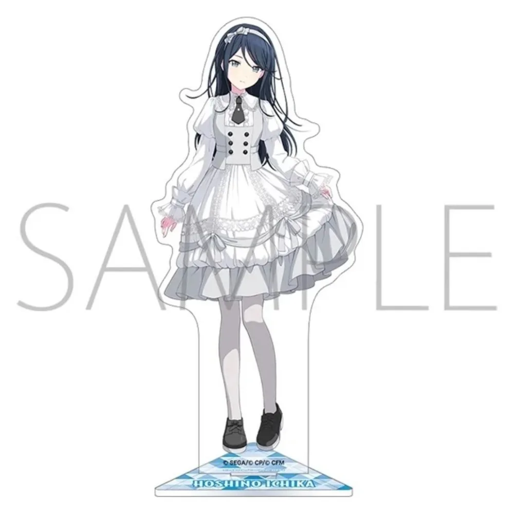 10cm HOSHINO ICHIKA Creative Peripheral Acrylic Stand Plaque Simulation Design Personalized Desktop Ornament Collection Gifts