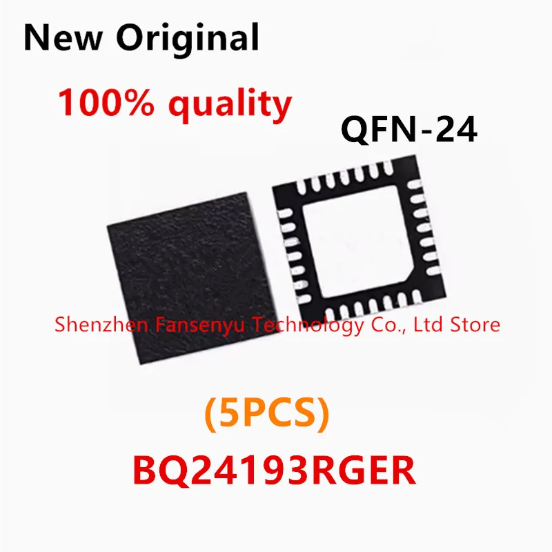 (5piece)100% New BQ24193 BQ24193RGER QFN-24 Chipset