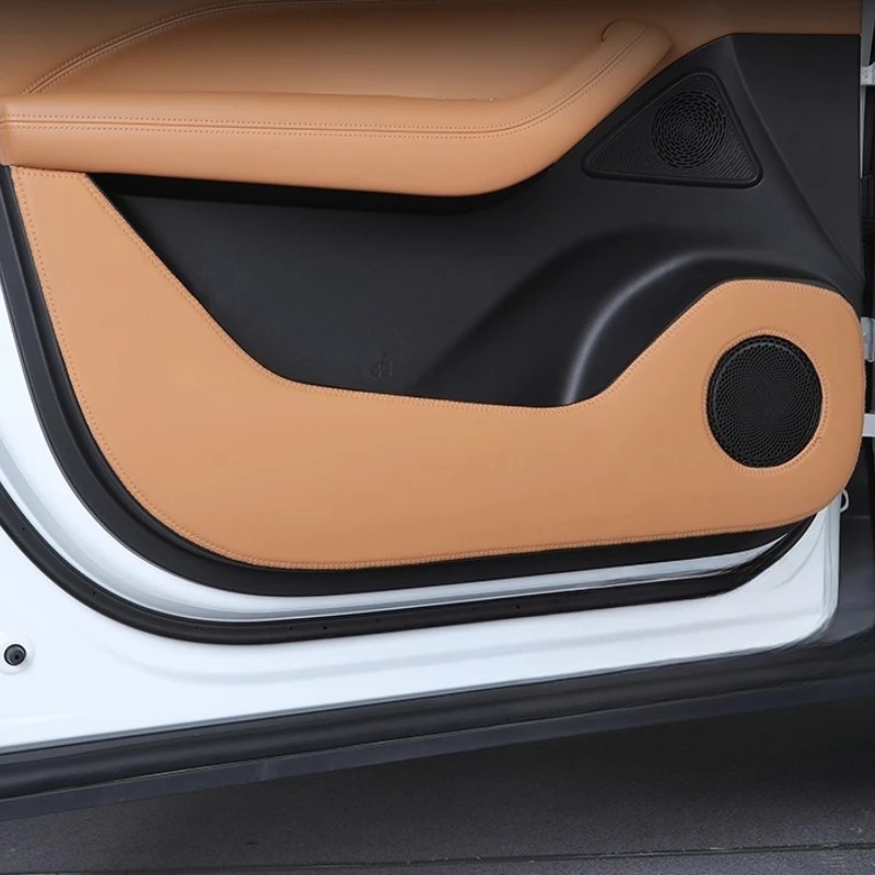 

Для Geely Boyue L Atlas IV 2025 дверь противоударная кожаная внутренняя дверная панель автомобиля защитные изделия аксессуары для модификации автомобиля