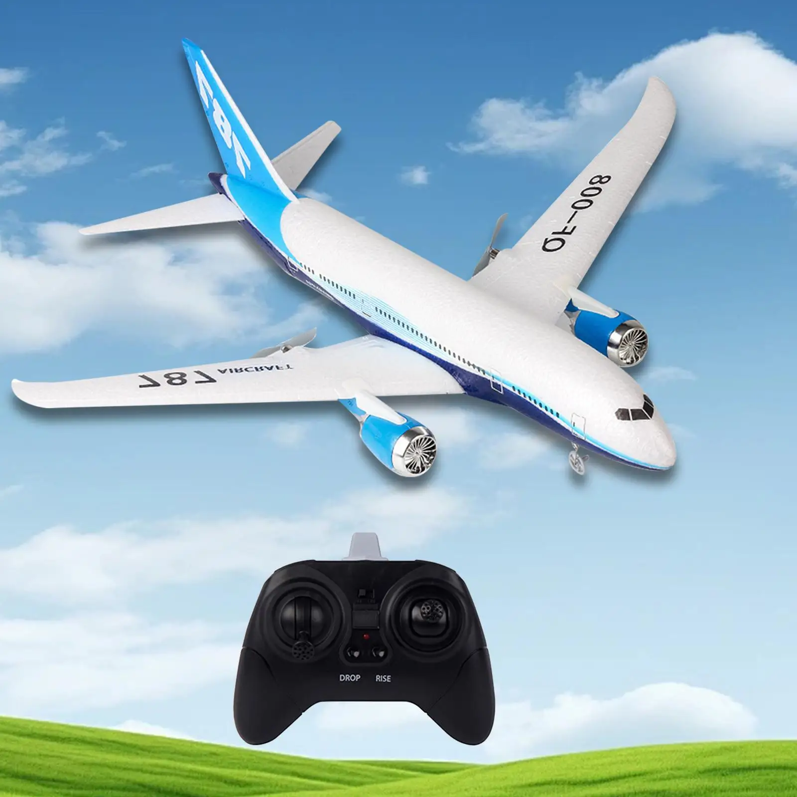 

Foam RC Airplane RC Flying Toy Remote Control Aircraft for Kids Girls Boys