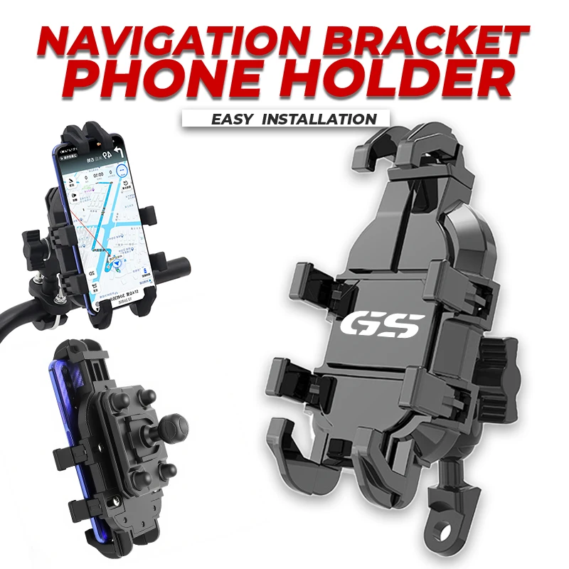 

Motorcycle Phone Holder Riding Navigation Bracket Shockproof For BMW GS R1200 R1250GS F650 F750 F850 F700 F800 G310R Accessories