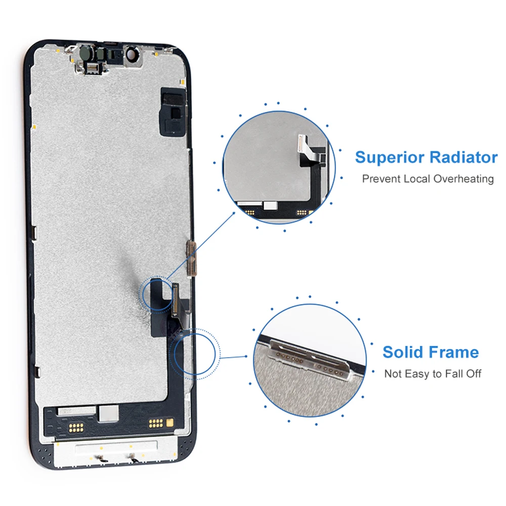 A2882 A2649 A2881 A2884 A2883 Premium Lcd For IPhone 14 New Display Touch With 3D Touch Screen Replacement Factory Display image 4