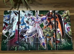 YuGiOh Elemental Hero - Neos TCG CCG Mat Trading Card Game Mat Table Playmat Mouse Pad Desk Gaming Playing Mat Mousepad Free Bag