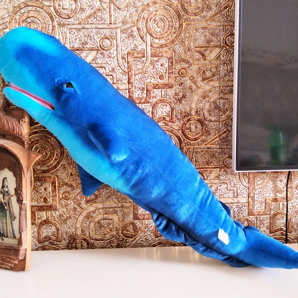 Spotted Whale Big Whale Marine Sea Animals Plush Toy For Kid Birthday Gift