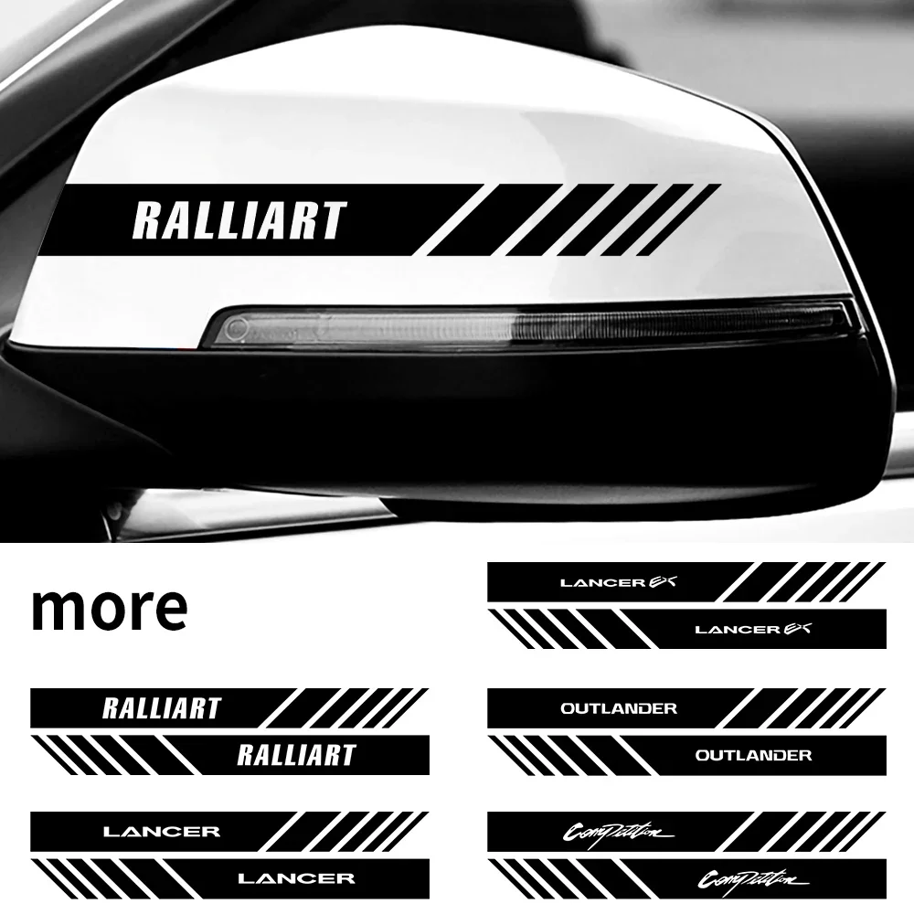 

2Pcs Car Side Mirror Decal Stickers for Mitsubishi ASX, Eclipse Cross, Outlander – Auto Decoration
