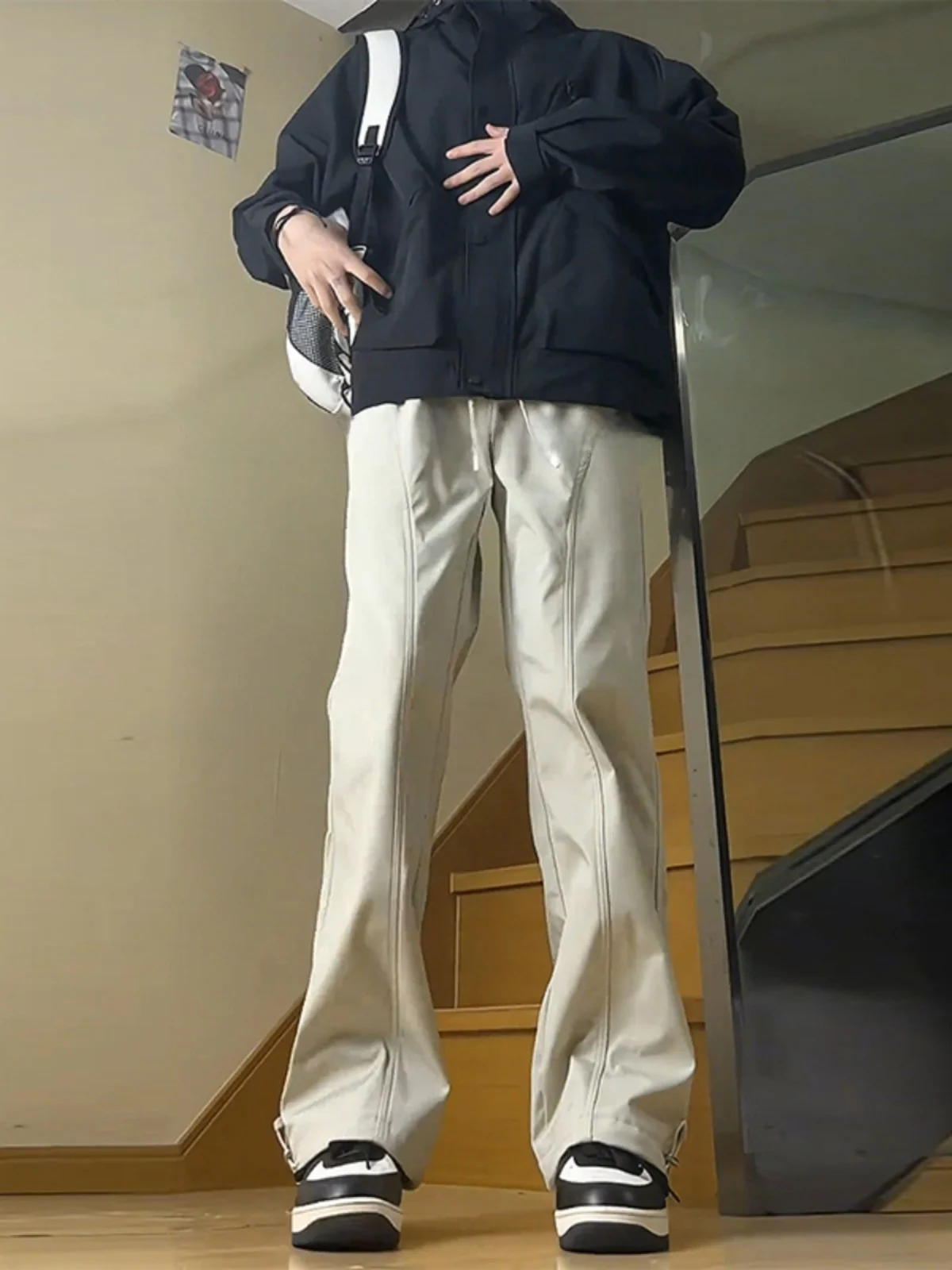 Calças de Escalada Femininas Impermeáveis Qui Dry para Atividades ao Ar Livre, Finas, de Verão, Estilo Americano, com Corte Lateral e Proteção contra Mosquitos