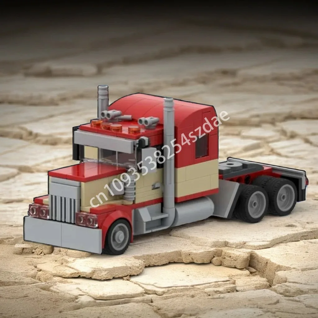 

371 шт. MOC Kenworthes W900 строительные блоки решают проблему, модель строительства, сделай сам, сборка, креативная рождественская игрушка, подарок