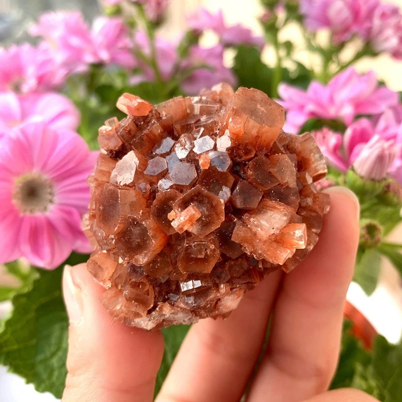 Unique Aragonite Crystal Cluster - Natural Mineral Specimen, Decor Suitable for Valentine's/Christmas/Easter Gifts