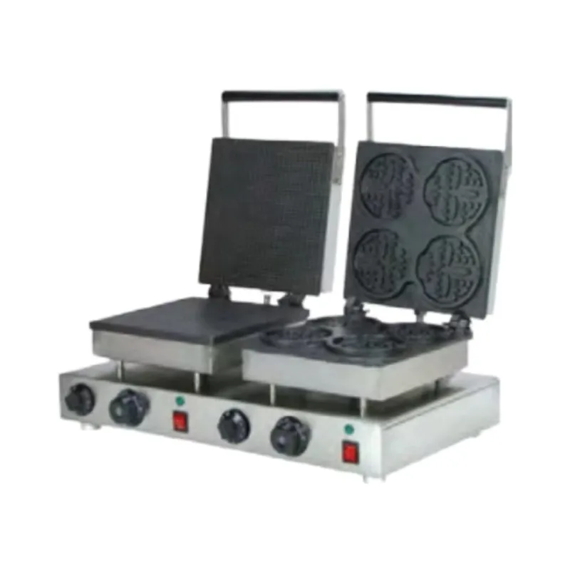 Made in China electric waffle maker, crispy cheese biscuit snack equipment, hotel food store restaurant, home use - new