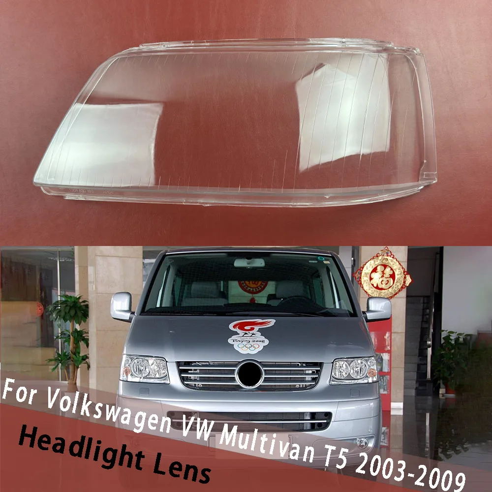 

For Volkswagen VW Multivan T5 2003-2009 Headlight Shell Cover Car Headlamp Lens Cover Replacement Lampshade Lampcover Shell Mask