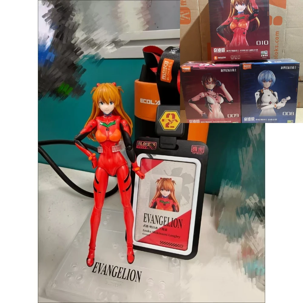 

BLOKEES EVANGELION EVA-0 NEON GENESIS NERV‌ AYANAMI Rei Ayanami‌ Mari Makinami Illustrious Assembled Action Figure Toys Gifts