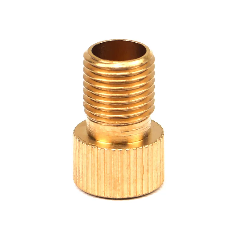 Bicycle Method Mouth Adapter/Mountain Bike Method Mouth To Beauty Mouth Adapter/Bicycle Accessories (Pure Copper)