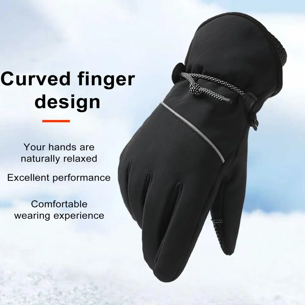 

Winter Gloves Winter Warm Gloves Winter Cycling Gloves with Water-resistant Plush Lining Windproof Thermal Design Stay Warm