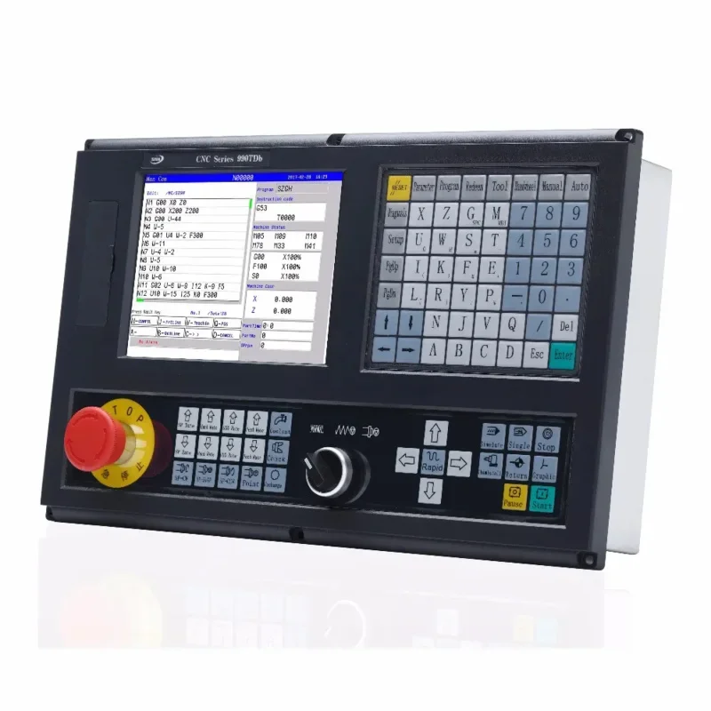 Widely-Use CNC990TDb-3 3 Axis CNC Lathe&Turning Controller Total Solution Support ATC, PLC And Macro Function With USB