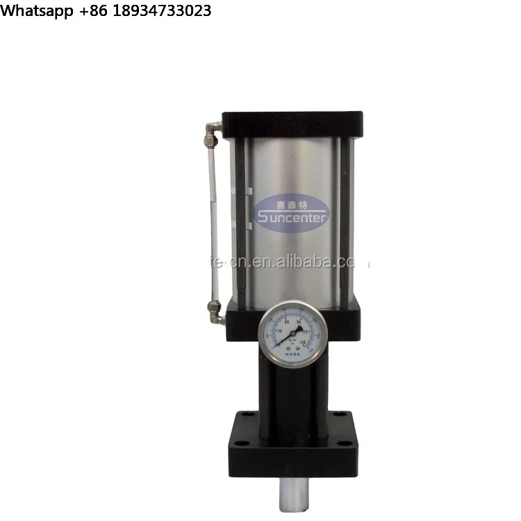 High Performance Air Driven Pneumatic Hydraulic Oil Cylinder With 100T Output Force