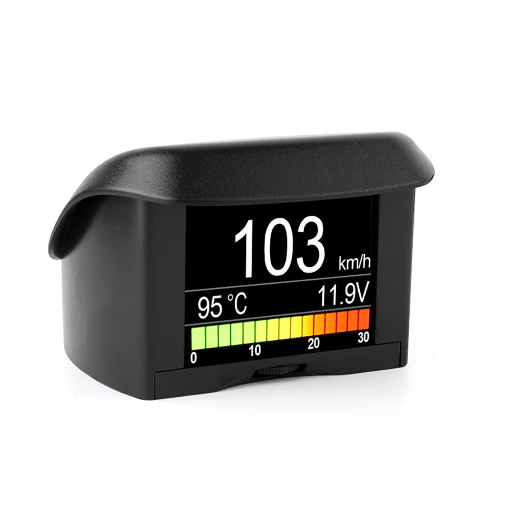 

Car Modification New A202 OBD2 Head Up Display HUD Engine Diagnostic Speed Water Temperature Tachometer Display Instrument