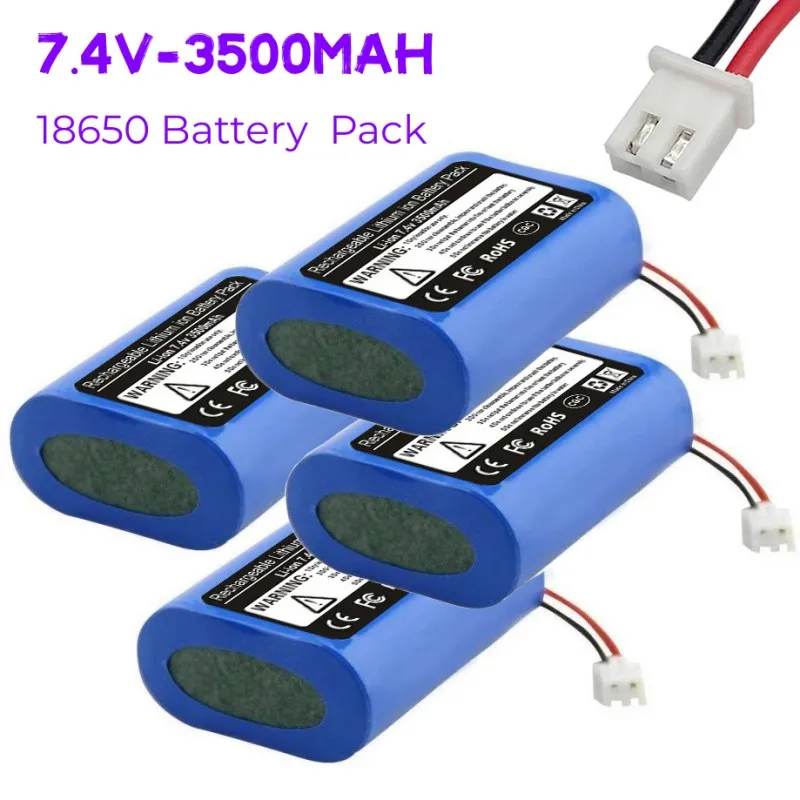 100% New. Rechargeable Lithium Battery Amplifier, 7.4 V, 3500 MAH,  Power Supply  Toy Accessories, Reinforced Concrete, 2s1p,