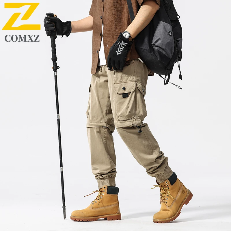 Moda moletom novo outono minimalista relaxado ajuste casual wear resistente calças de carga na moda retro clássicos calças versáteis