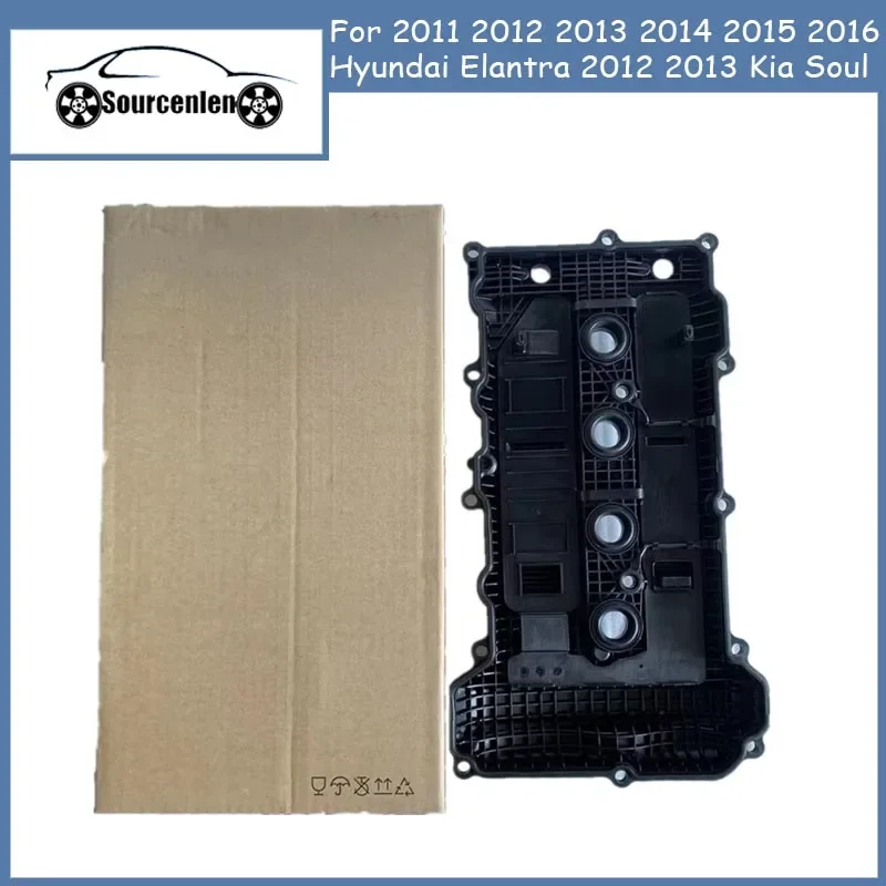 Engine Valve Cover with Gasket for 2011 2012 2013 2014 2015 2016 Hyundai Elantra 2012 2013 Kia Soul 224102E000 22410-2E000