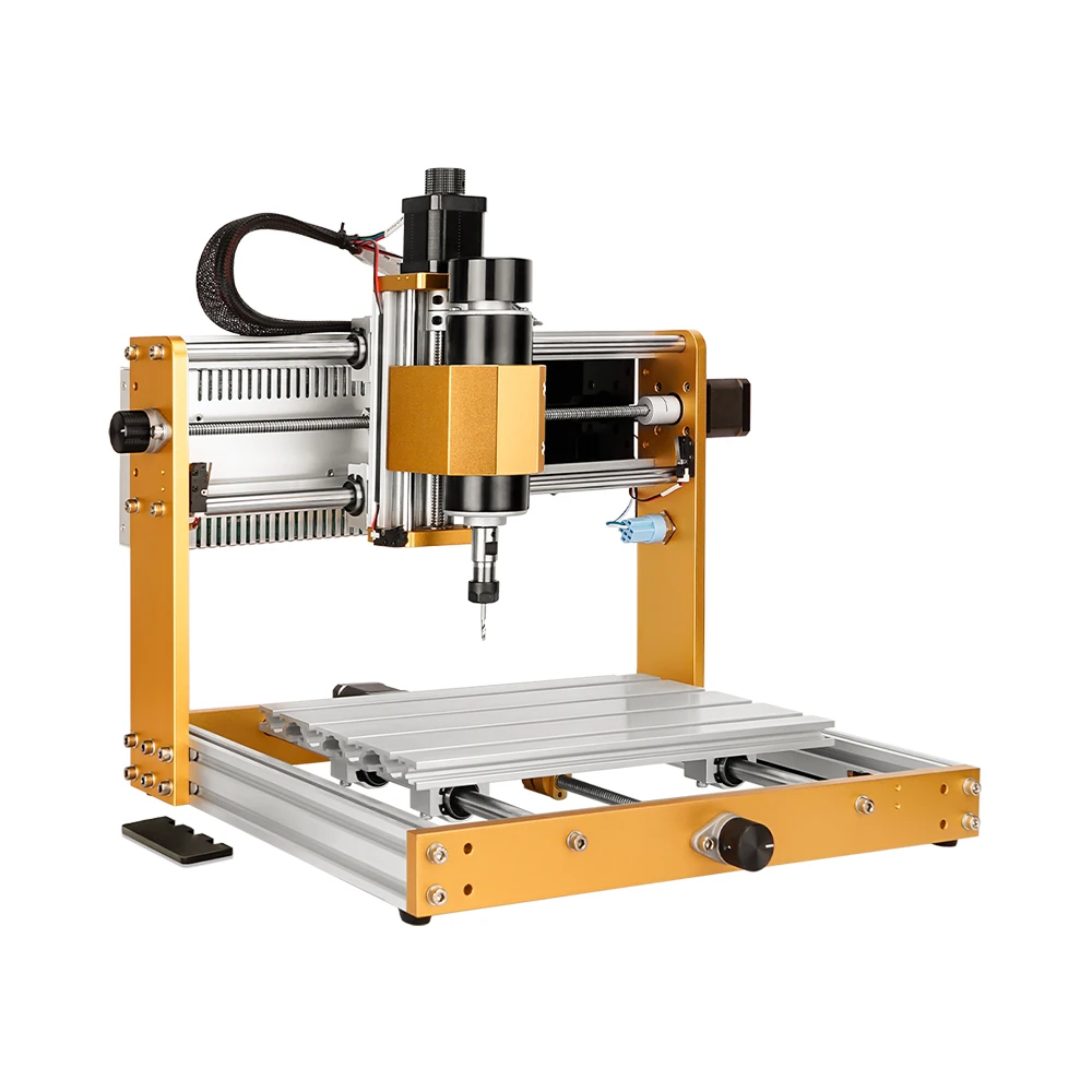 3018 Plus Industrial Small Engraving Machinery 3d Photo Crystal 2 in 1 500w Spindle Cnc Wood Router la ser Engraving Machine view 4
