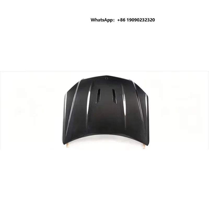 Carbon Fiber Engine Hood with Cutouts Front Hood Cover Modification Accessories    Y002