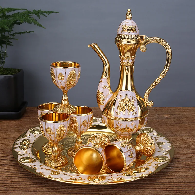 

Винный набор в стиле тыквы, винный графин, фляжка, чашка вина, домашний бар, металлическая бутылка для питья, набор для белого вина