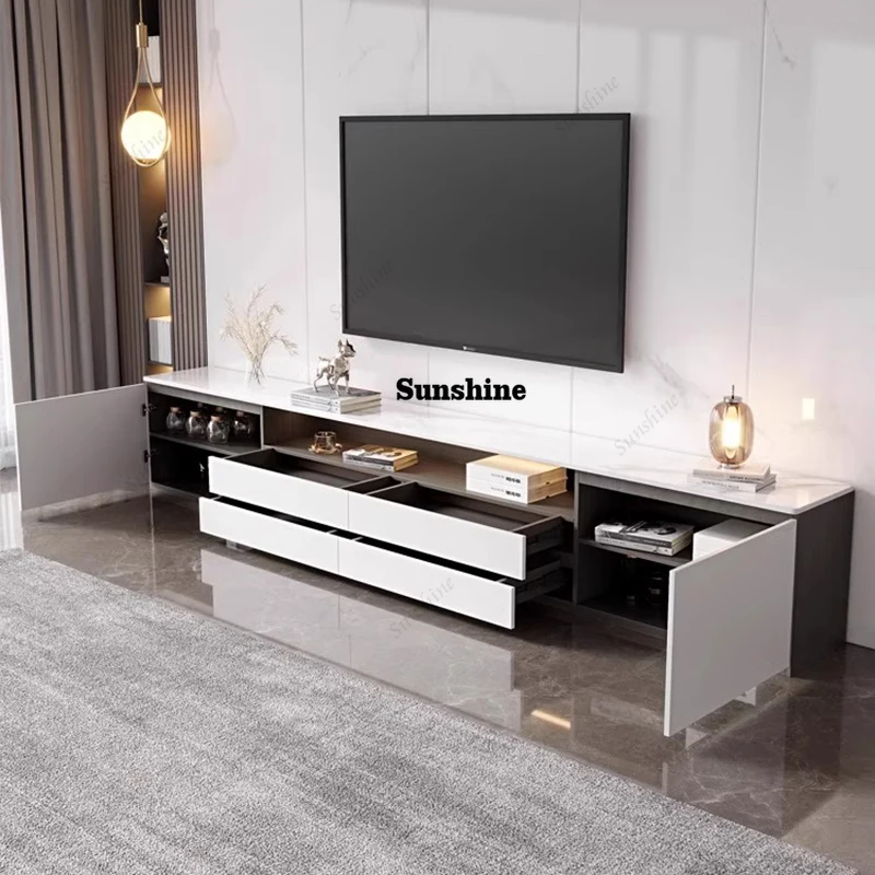 

Living Room Fireplace Tv Stands Monitor Cabinets Modern Display Console Dressers Tv Table White Muebles Entrance Hall Furniture